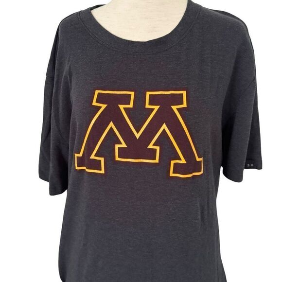 Under Armour U of MN T Shirt Dress Short Sleeve Crew Neck Womens M With Pockets - Picture 8 of 8